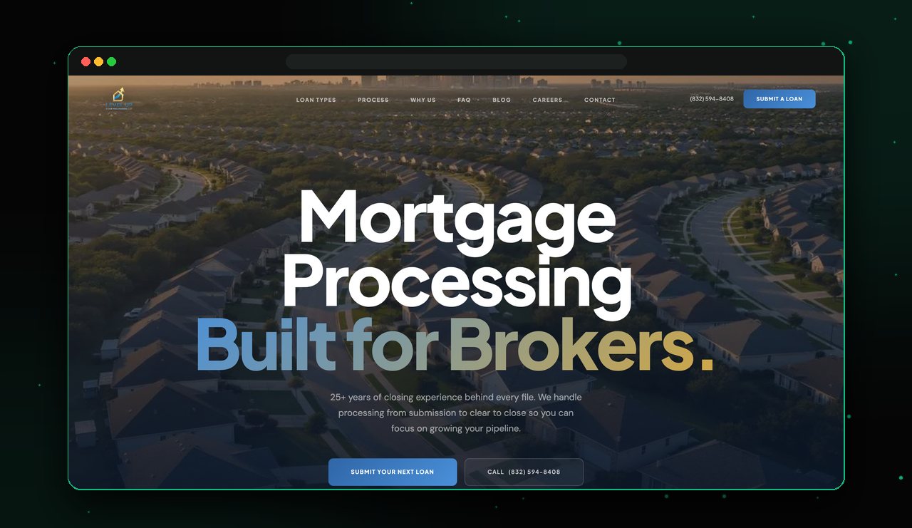 Level Up Loan Processing, a SyX build